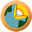 EarthCache Master Geocoin - Gold Geocoin