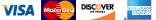 Visa, MasterCard, Discover Card, American Express