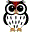 Owl Geocoin Icon